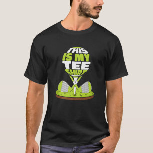 これは私のゴルフ服ゴルファーのゴルフの伝説のゴル Tシャツ
