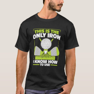 これは私のゴルフ服ゴルファーのゴルフの伝説のゴル Tシャツ