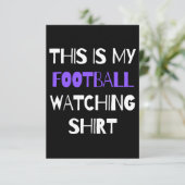 これは私のサッカー観戦のシャツだ。 カード (スタンド正面)