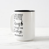 これは私のサーカスで、これらは私のサルである ツートーンマグカップ (正面左)