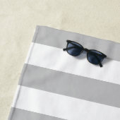 これは私のサーカスのストライプのなビーチタオルです ビーチタオル (インサイチュ)