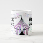 これは私のサーカスのラージマグだ ジャンボコーヒーマグカップ (正面)