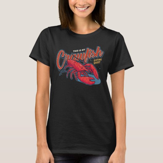 これは私のザリガニ食べ物のケージャン Tシャツ (正面)