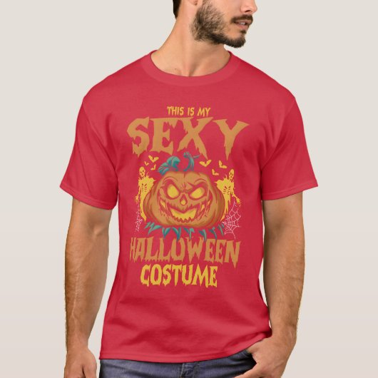 これは私のセイハロウィーンのコスチュームのハロウィンポンプである Tシャツ (正面)