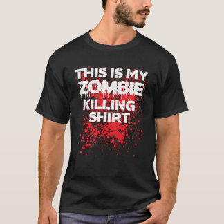 これは私のゾンビが面白いハロウィンゾンビSを殺している Tシャツ