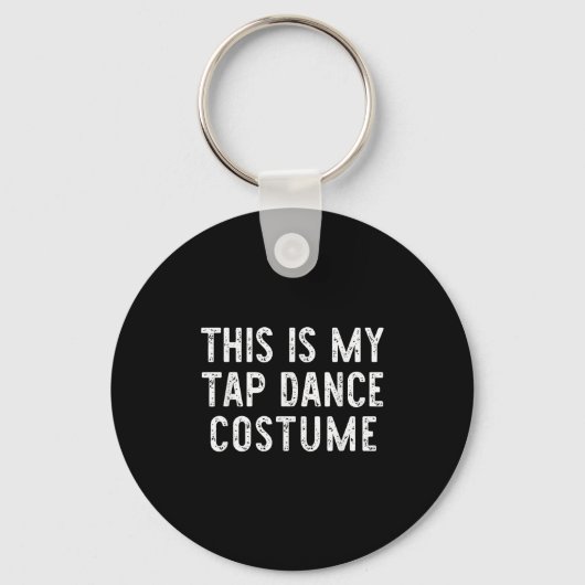 これは私のタップダンス衣装ハロウィーン簡単ダンシン キーホルダー (正面)