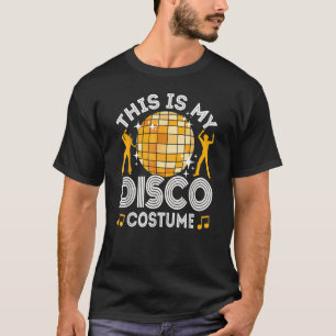 これは私のディスコのコスチューム70sと80sのパーティー衣装Me Tシャツ