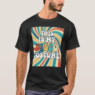 これは私のディスコの衣装70s 80sディスコパーティー tシャツ