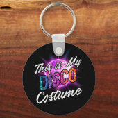 これは私のディスコ衣装ディスコパーティー70s 80sパーティー キーホルダー (正面)