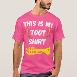これは私のトゥートシャツのトランペットジャズトランペットのトランペット Tシャツ
