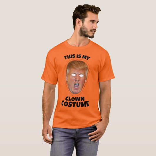これは私のドナルド・トランプピエロの衣装 Tシャツ (正面フル)
