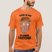 これは私のドナルド・トランプピエロの衣装 Tシャツ (正面)