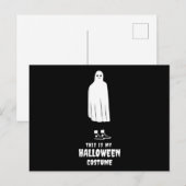 これは私のハロウィンのコスチュームだ。ハロウィン 面白い 悲しい ポストカード (正面/裏面)