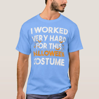 これは私のハロウィーンのコスチューム面白いハロウィンマンW Tシャツ