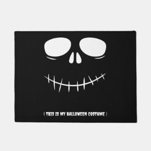 これは私のハロウィーンの衣装おかしなハロウィーンの子供たち ドアマット