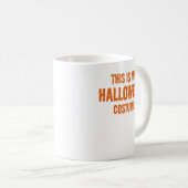これは私のハロウィーンの衣装だ コーヒーマグカップ (正面右)