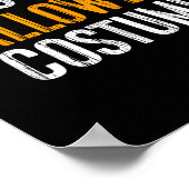 これは私のハロウィーンの衣装だ ポスター (角)