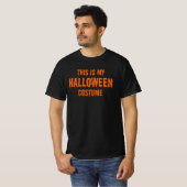 これは私のハロウィーンの衣装だ Tシャツ (正面フル)
