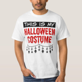 これは私のハロウィーンの衣装スカルスター Tシャツ