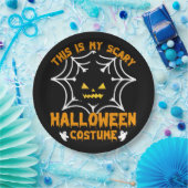 これは私のハロウィーンの衣装 ペーパープレート (パーティー)