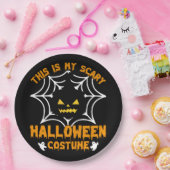 これは私のハロウィーンの衣装 ペーパープレート (パーティー)