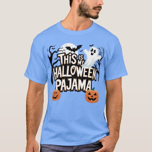 これは私のハロウィーンパジャマハロウィーンテッドフレンド Tシャツ (正面)