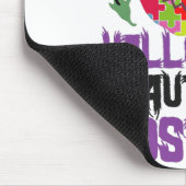 これは私のハロウィーン自閉症の衣装認識度 マウスパッド (コーナー)