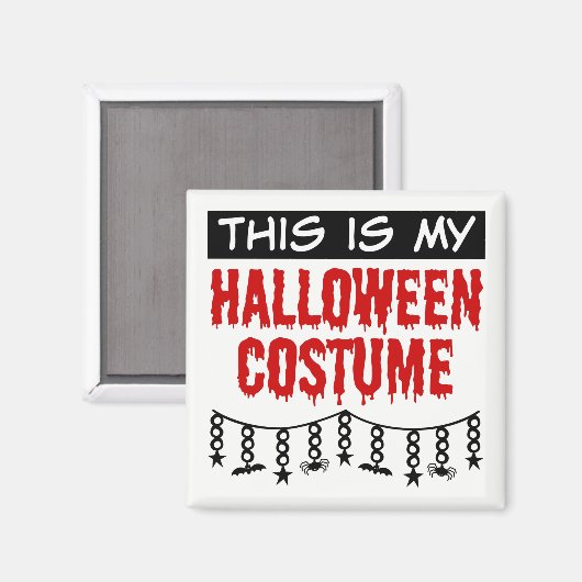 これは私のハロウィーン衣装スパイダーズこうもり マグネット (正面/裏面)