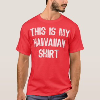 これは私のハワイアンパーティーおもしろいハワイのギフトキリスト Tシャツ