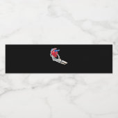 これは私のハート – スケルトンハートハンド ペットボトルラベル (シングルラベル)