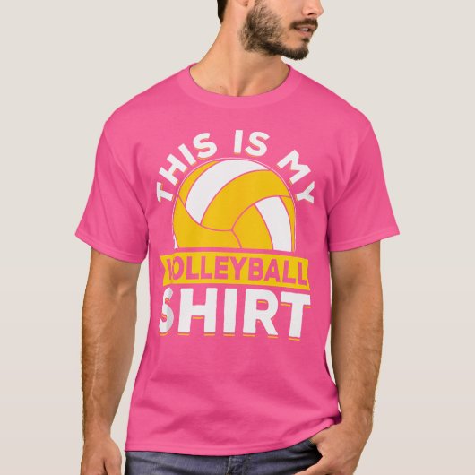 これは私のバレーボールだ Tシャツ (正面)