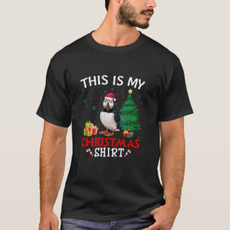 これは私のパフィンSanta HatクリスマスパジャマT Shi Tシャツ