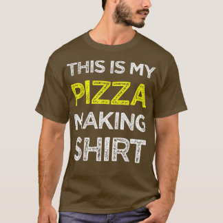これは私のピザ作りシャツピザメーカー5553 Tシャツ