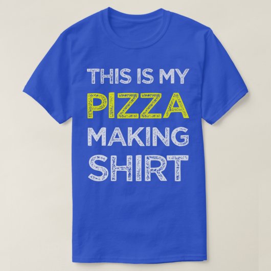 これは私のピザ作りピザメーカー1786 Tシャツ (デザイン正面)