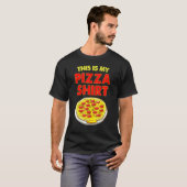 これは私のピザ食べ物グルメ1 Tシャツ (正面フル)