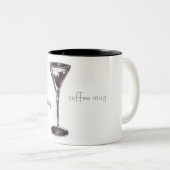 これは私のファンシーなコーヒー・マグです ツートーンマグカップ (正面右)