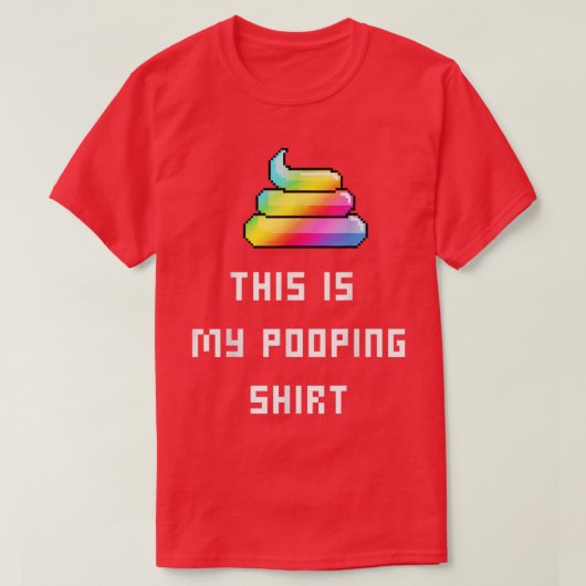 これは私のフンだ Tシャツ (デザイン正面)