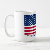 これは私のプライド国旗のマグカップ コーヒーマグカップ (左)