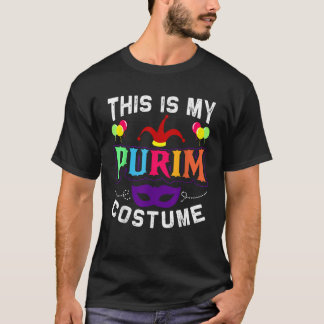 これは私のプリムの衣装ユダヤ人の幸せなプリムである Tシャツ