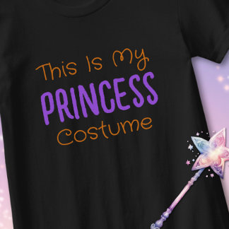 これは私のプリンセス衣装ハロウィーン Tシャツ