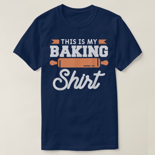 これは私のベーキングベイクベイカー Tシャツ (デザイン正面)