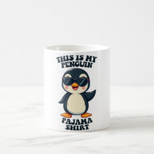これは私のペンギン・パジャマのシャツだ コーヒーマグカップ