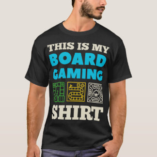 これは私のボードゲームボードゲーム愛好家である Tシャツ
