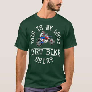 これは私のラッキーダートバイクおもしろいことわざパン Tシャツ