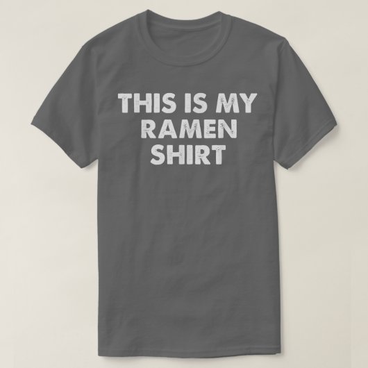 これは私のラーメンシャツイおもしろいシンプルの皮肉だ Tシャツ (デザイン正面)