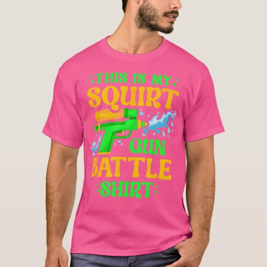 これは私のリス銃の戦い水銃だ Tシャツ (正面)
