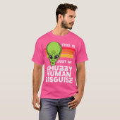 これは私の丸々とした人間の変装かわいいおもしろいA Tシャツ (正面フル)