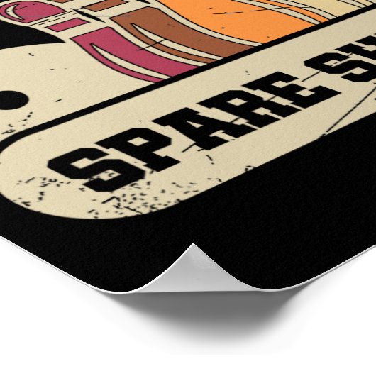 これは私の予備シャツボーリング路地の側溝のピンB ポスター (角)