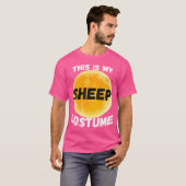 これは私の人間である私は本当に羊おもしろい Tシャツ (正面フル)