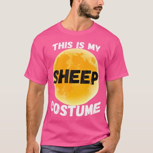 これは私の人間である私は本当に羊おもしろい Tシャツ (正面)